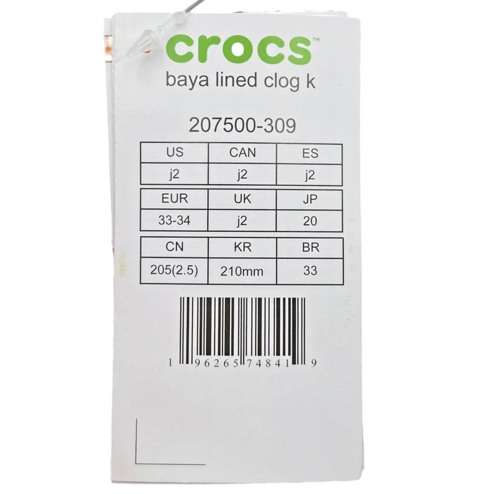 CROCS new tags